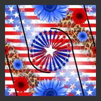 patriotic usa flag and sunflower | Teevron