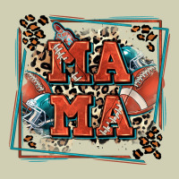 American Football Mama With Leopard Heavy Core Tee | Teevron