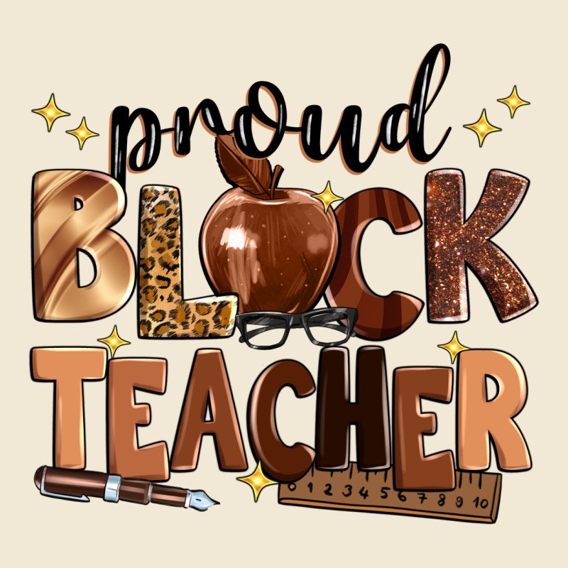 Proud Black Teacher Premium Tee by Zillion Design Studio | Teevron