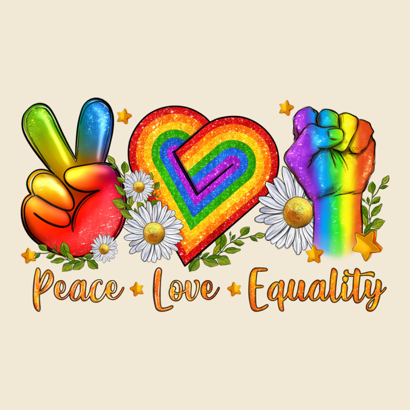 Peace Love Equality Ladies Tee by texasbilliewilder | Teevron