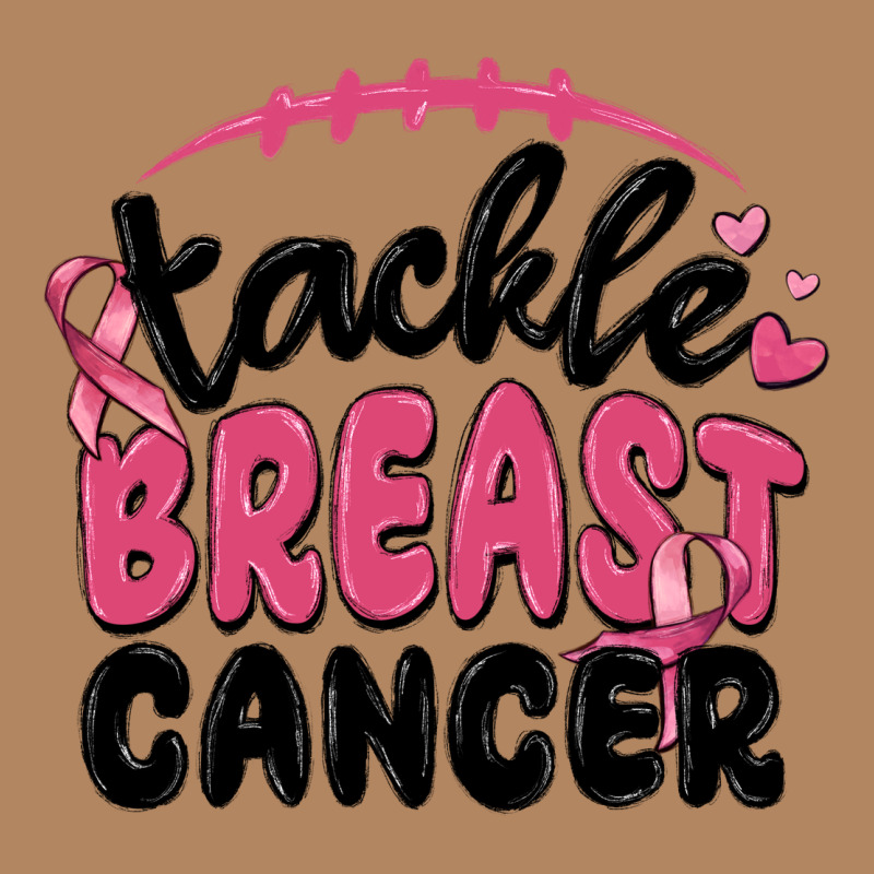 Tackle Breast Cancer Long Sleeve Tee by MaliasSmallBusiness | Teevron