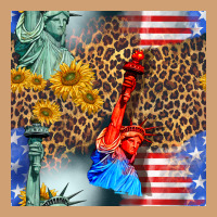 Statue Of Liberty American Flag Vintage Tee | Teevron