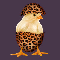 Chick With Leopard Eggshell Heavyweight Hoodie | Teevron