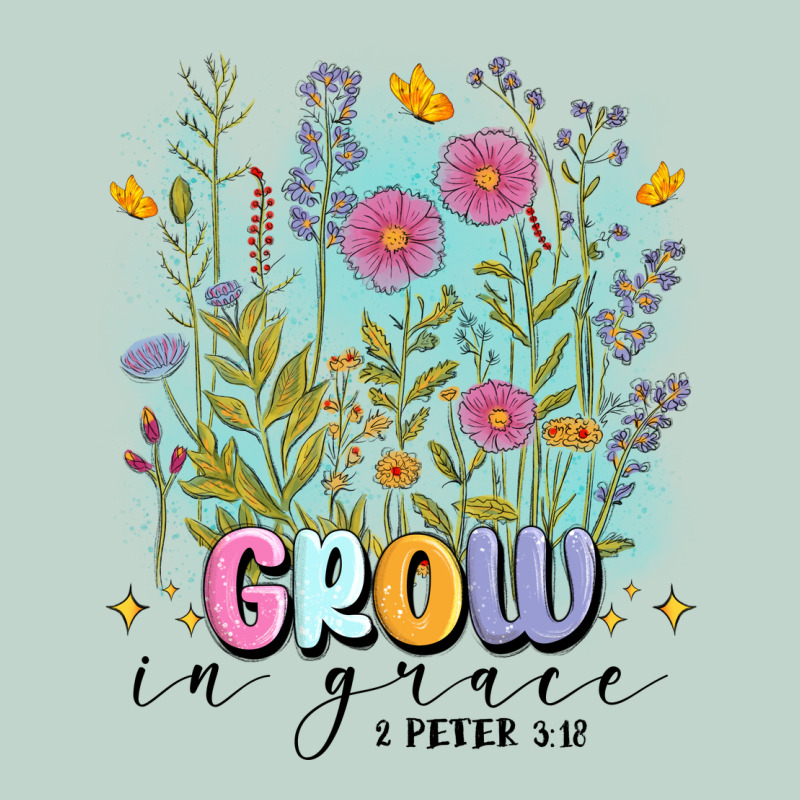 Grow In Grace Zipper Hoodie by MaliasSmallBusiness | Teevron