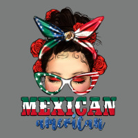 Mexican American Messy Bun Premium Hoodie | Teevron