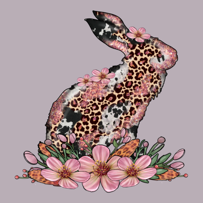 Bunny With Blossom Flower Vintage Tee by Artiststas | Teevron