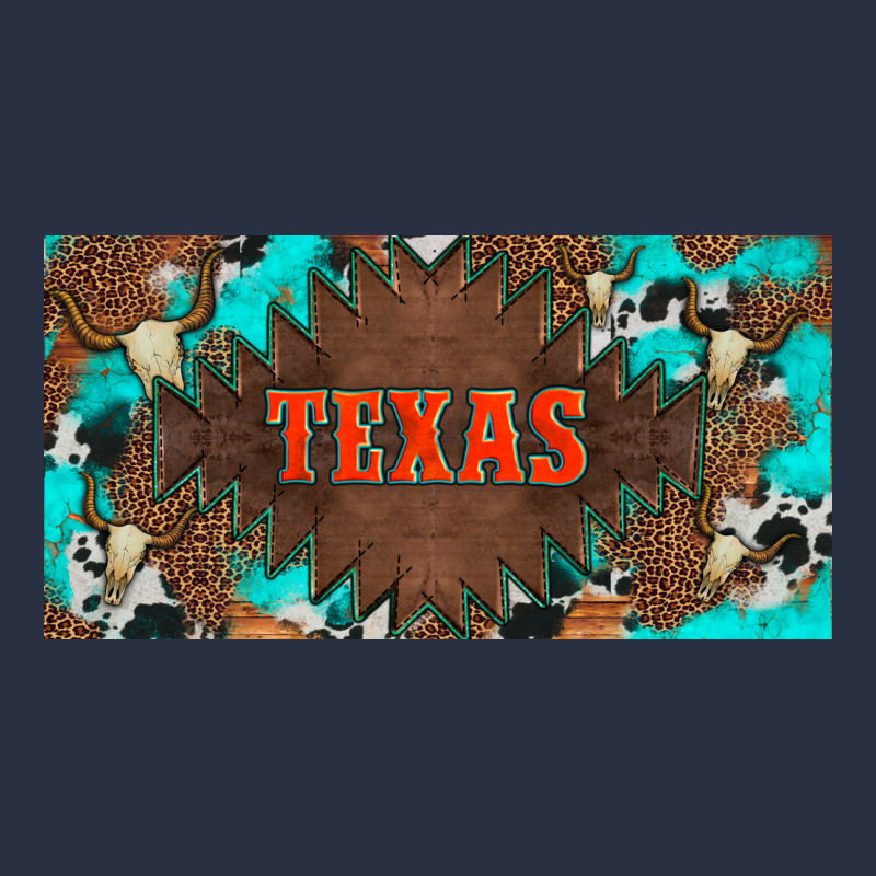Western Texas And Bullskulls With Turquoise And Leopard Licanse Plate Heavyweight Sweatshirt by Artiststas | Teevron