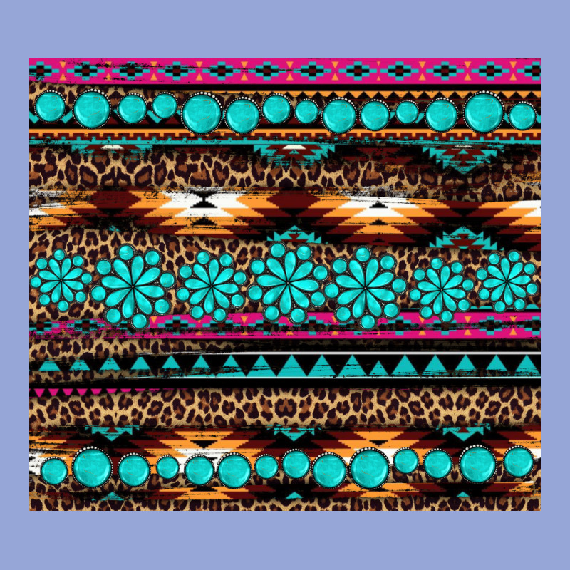 Leopard Aztec Turquoise Jewelry Classic Tee by BarkalooDesign | Teevron