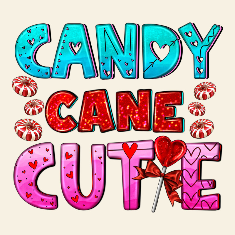 Candy Cane Cutie Vintage Tee by AdoDesignShop | Teevron