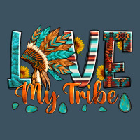 Love My Tribe Native American Indian Headdress Urban Heavy Tee | Teevron