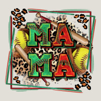 Softball Mama With Leopard Heavy Core Tee | Teevron