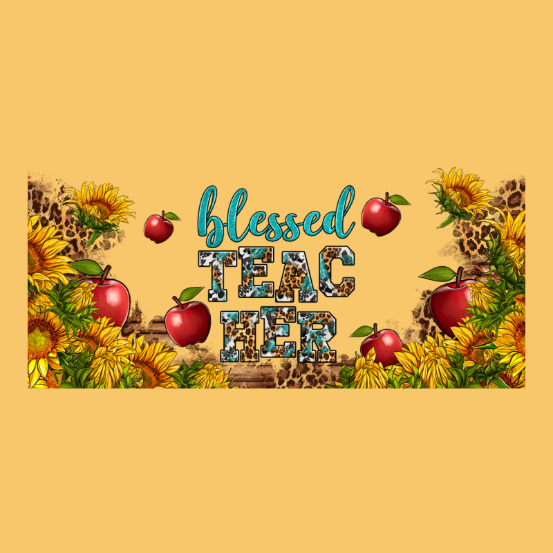 Blessed Teacher Libbey Glass Vintage Hoodie by BundleAndBundleShop | Teevron