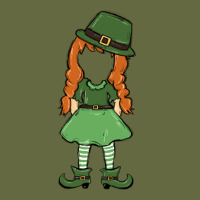 Leprechaun Girl Faceless Long Sleeve Tee | Teevron