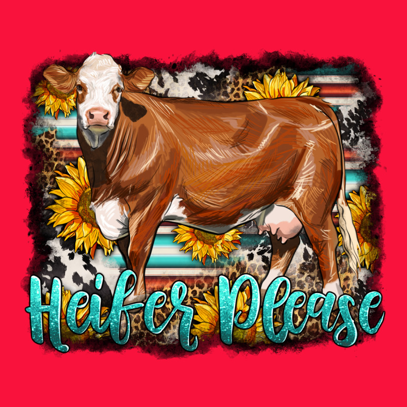 Western Heifer Please Simmental Cow Classic Tee by LillyAllenDesigns | Teevron