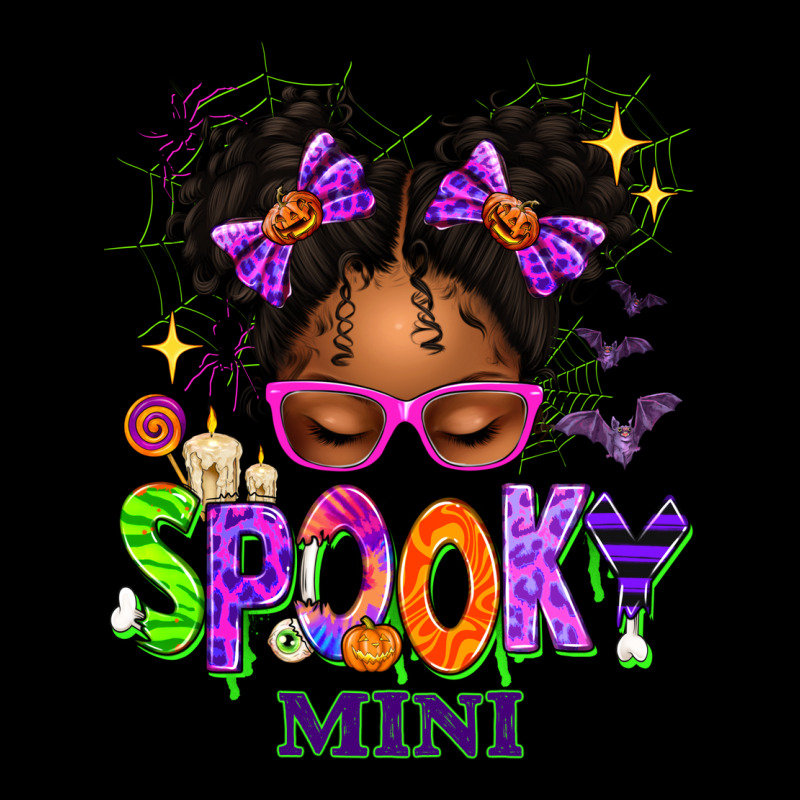 Spooky Mini Halloween Messy Bun Premium Tee by texasbilliewilder | Teevron