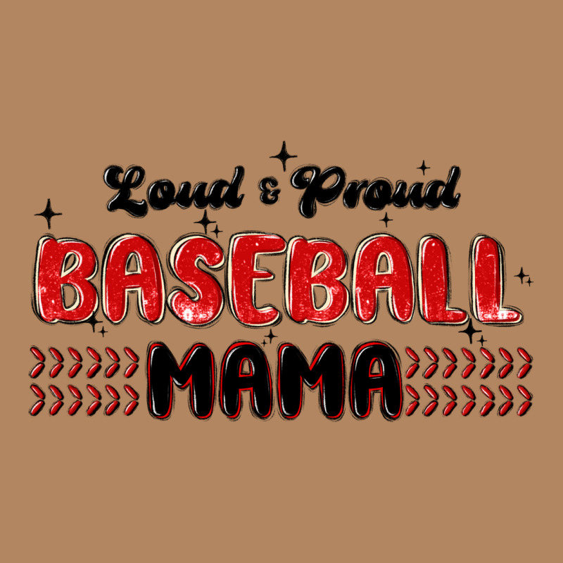 Loud And Proud Baseball Mama Long Sleeve Tee by MaliasSmallBusiness | Teevron