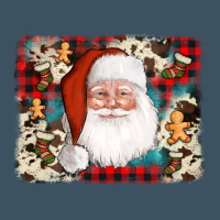 Cowhide Santa Cookie Socks Background Urban Heavy Tee | Teevron