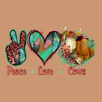 Peace Love Cows Heavyweight Hoodie | Teevron