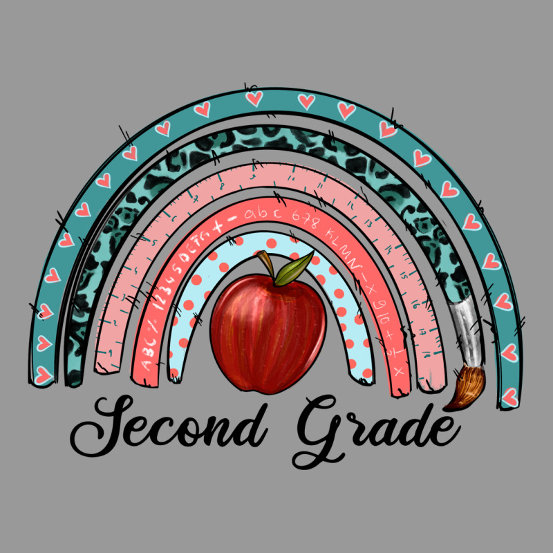Second Grade Rainbow Vintage Hoodie by RanaPortraitStore | Teevron