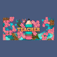 Teacher Floral Pencil Libbey Glass Vintage Hoodie | Teevron