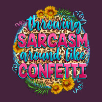 Throwing Sarcasm Around Like Confetti Premium Tee | Teevron
