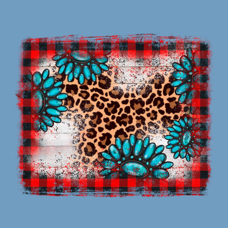 Christmas Gemstone Leopard Background Urban Heavy Tee by AdoDesignShop | Teevron