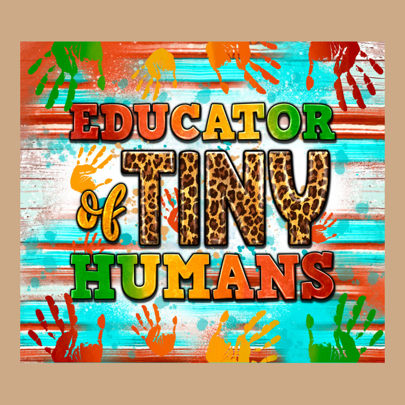Educator Of Tiny Humans Tumbler Vintage Hoodie by BundleAndBundleShop | Teevron