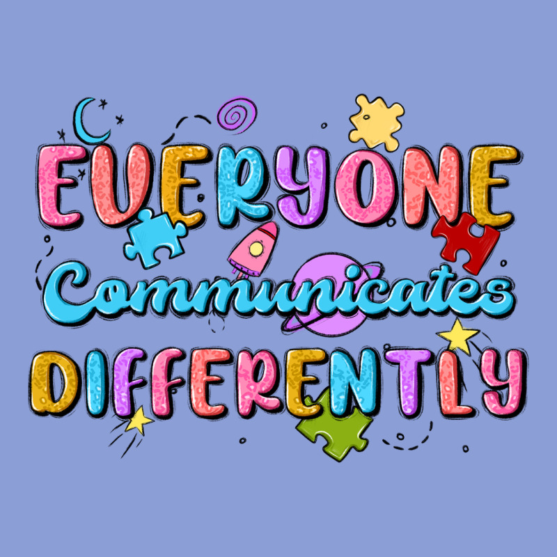 Everyone Communicates Differently Long Sleeve Tee by MaliasSmallBusiness | Teevron