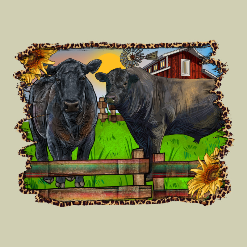 Black Angus Cattle And Bull In Barnyard Heavy Core Tee by RanaPortraitStore | Teevron