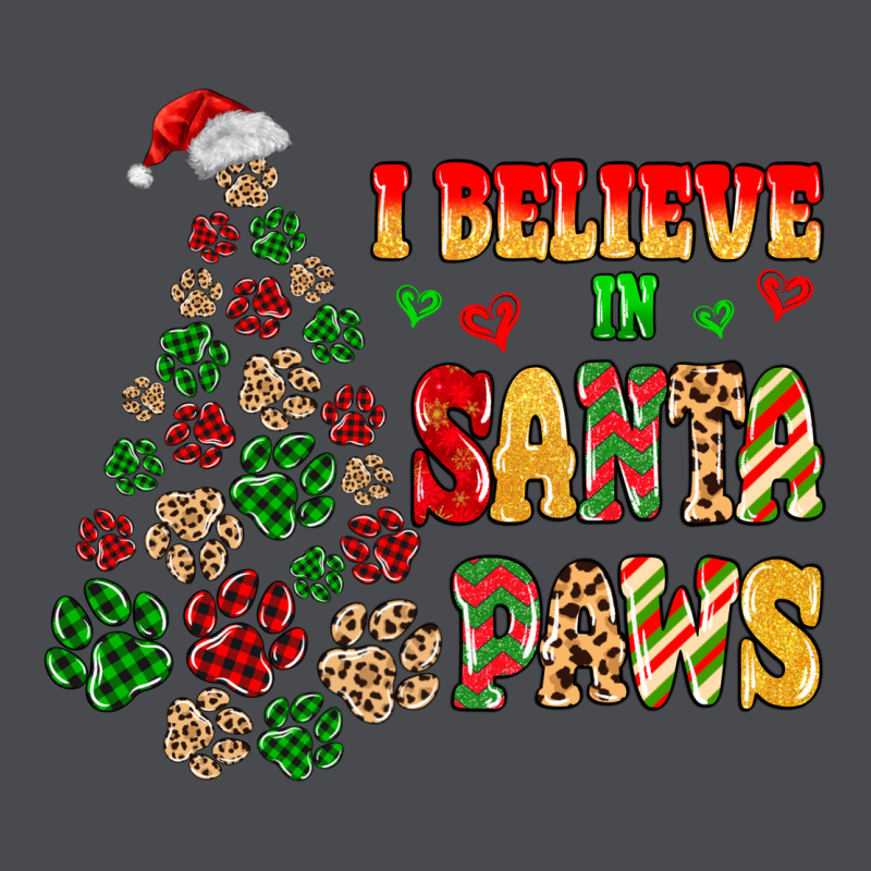 I Believe In Santa Paws Zipper Hoodie by MaliasSmallBusiness | Teevron