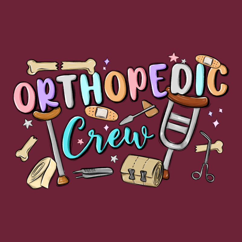 Orthopedic Crew Long Sleeve Tee by MaliasSmallBusiness | Teevron