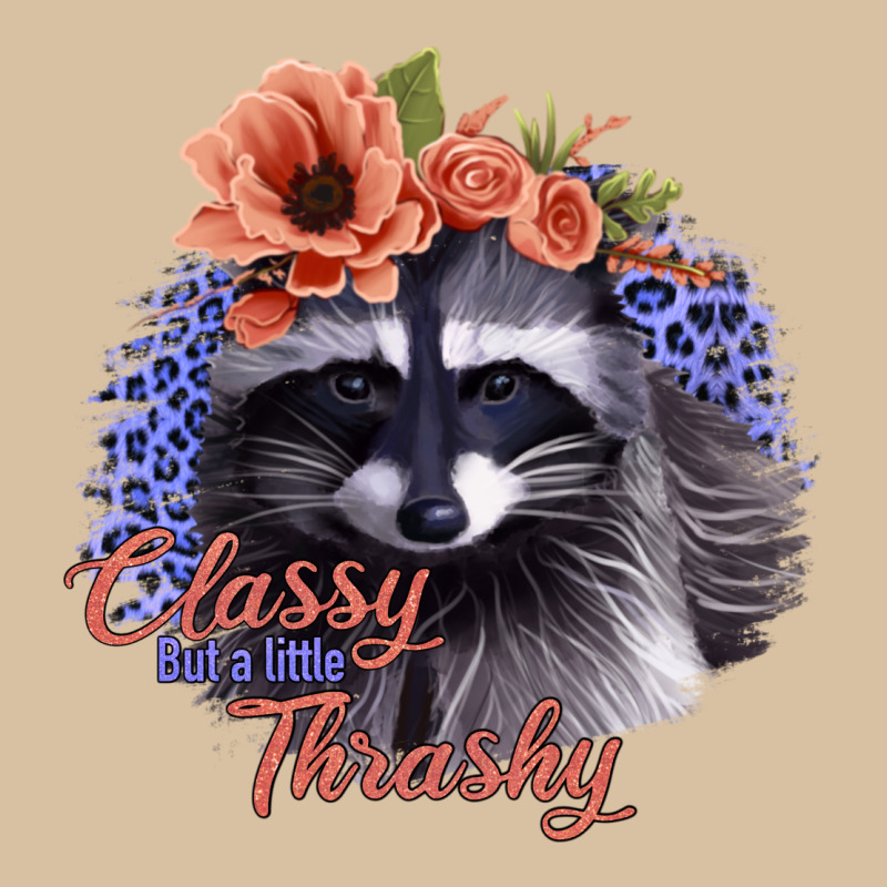 Classy But A Little Thrashy Raccoon With Flowers Heavyweight Hoodie by Bettercallsaul | Teevron