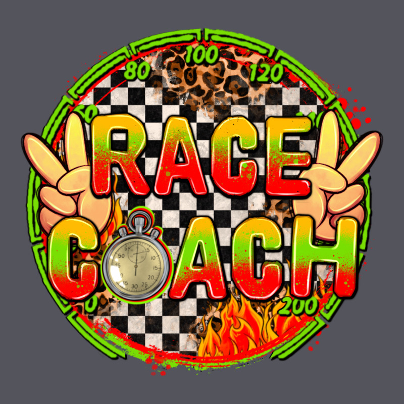 Race Coach With Leopard And Peace Hand Vintage Hoodie by AdoDesignShop | Teevron