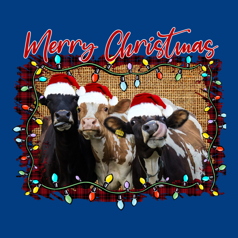 Merry Christmas Cows Premium Sweatshirt by Bettercallsaul | Teevron