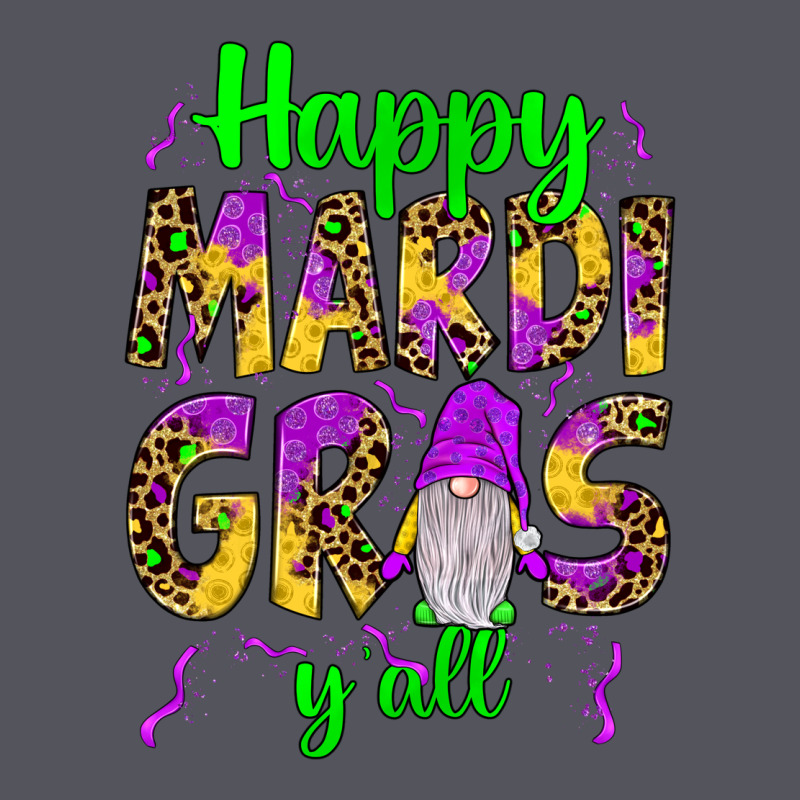 Happy Mardi Gras Y'all Gnome Vintage Hoodie by JahusDesignShop | Teevron