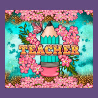 Teacher Floral Pencil Tumbler Vintage Hoodie | Teevron