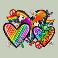 Pride Hearts Ladies Tee | Teevron