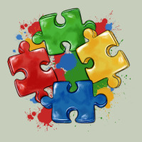 Autism Puzzles Long Sleeve Tee | Teevron