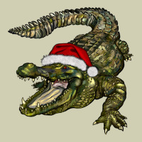 Christmas Alligator Heavy Core Tee | Teevron
