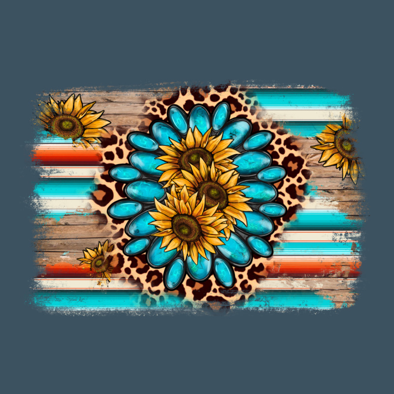 Gemstone Sunflower Background Urban Heavy Tee by AdoDesignShop | Teevron