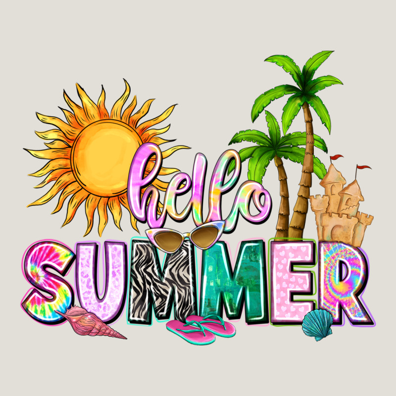Hello Summer With Sun Heavy Core Tee by texasbilliewilder | Teevron