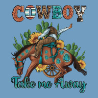 Cowboy Take Me Away Rodeo Urban Heavy Tee | Teevron