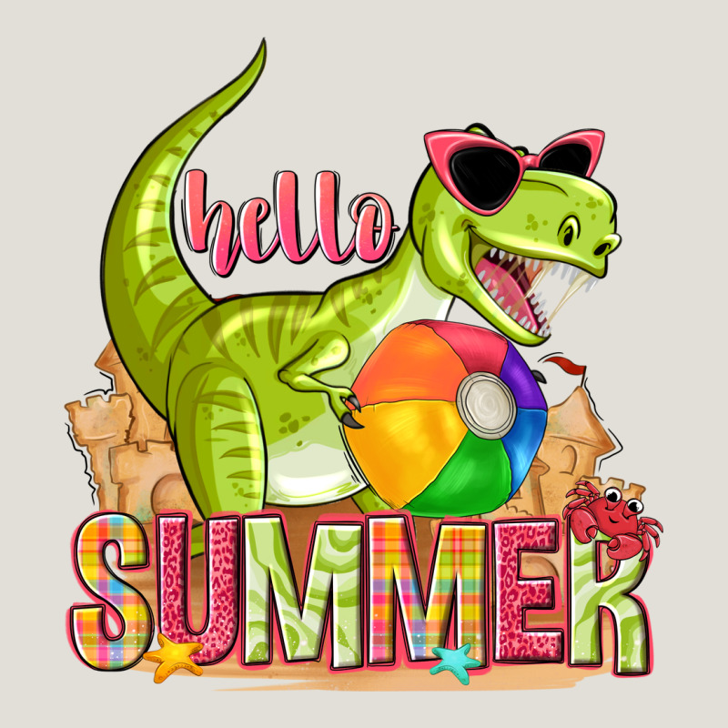 Hello Summer Rex Heavy Core Tee by texasbilliewilder | Teevron