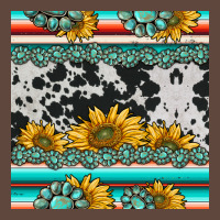 Sunflower Cowhide Serape Coaster Classic Tee | Teevron