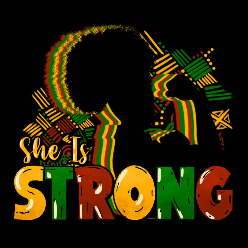 She Is Strong Black History Urban Hoodie by HowdyJamesFarm | Teevron