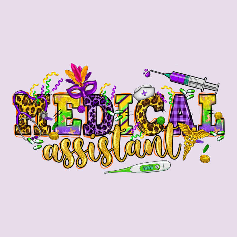 Ma Medical Assistant Mardi Gras Premium Hoodie by NancyCooperArtShop | Teevron