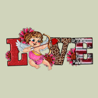 Valentine's Day Cupid Sunflowers Love Heavyweight Hoodie | Teevron