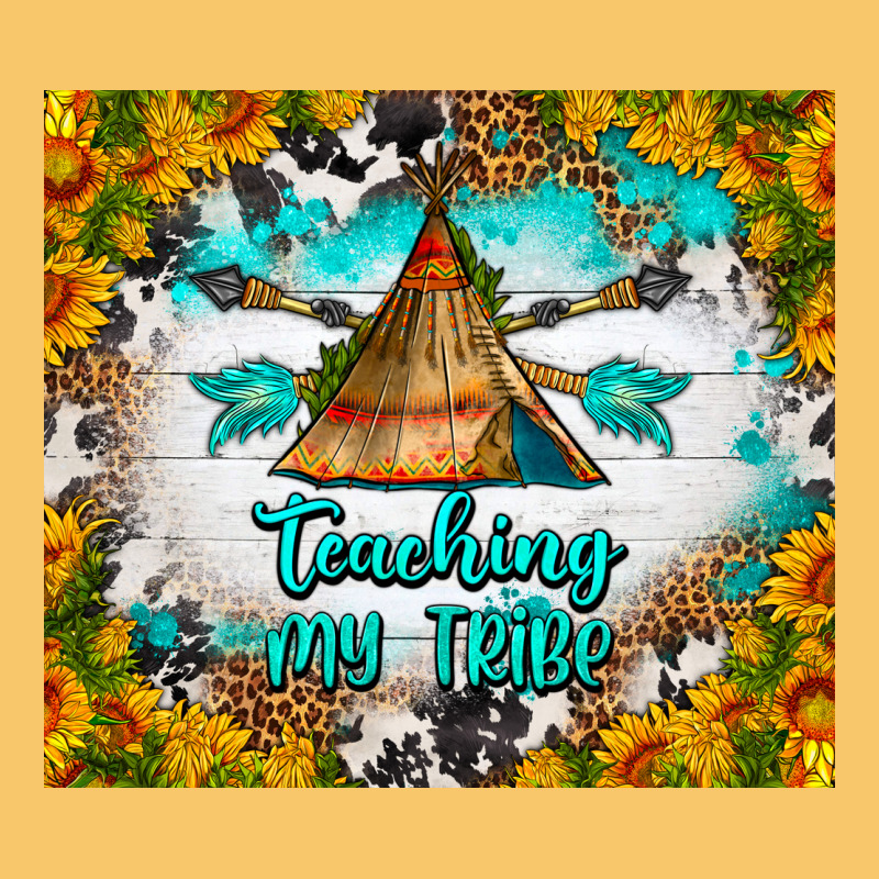 Teaching My Tribe Tumbler Vintage Hoodie by BundleAndBundleShop | Teevron