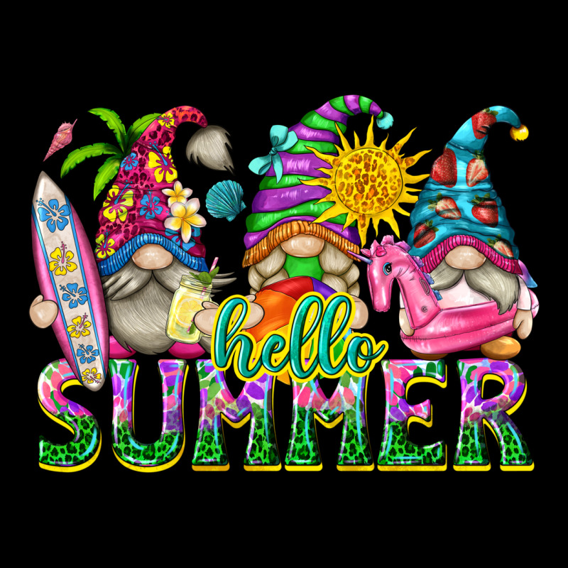 Hello Summer Gnome Heavy Core Tee by texasbilliewilder | Teevron