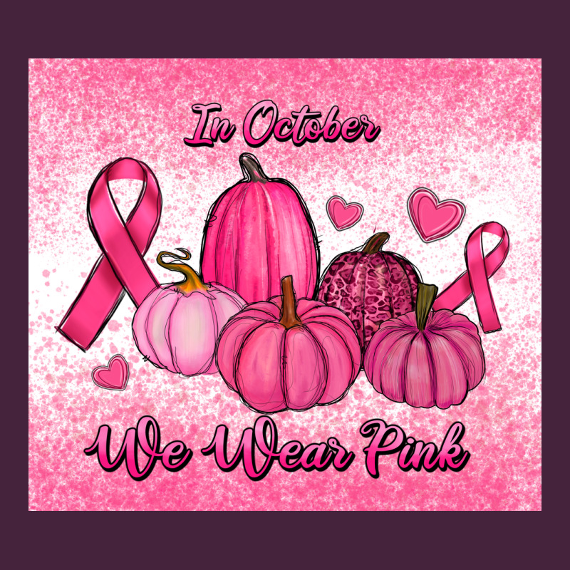 In October We Wear Pink Pumpkin Premium Tee by RanaPortraitStore | Teevron